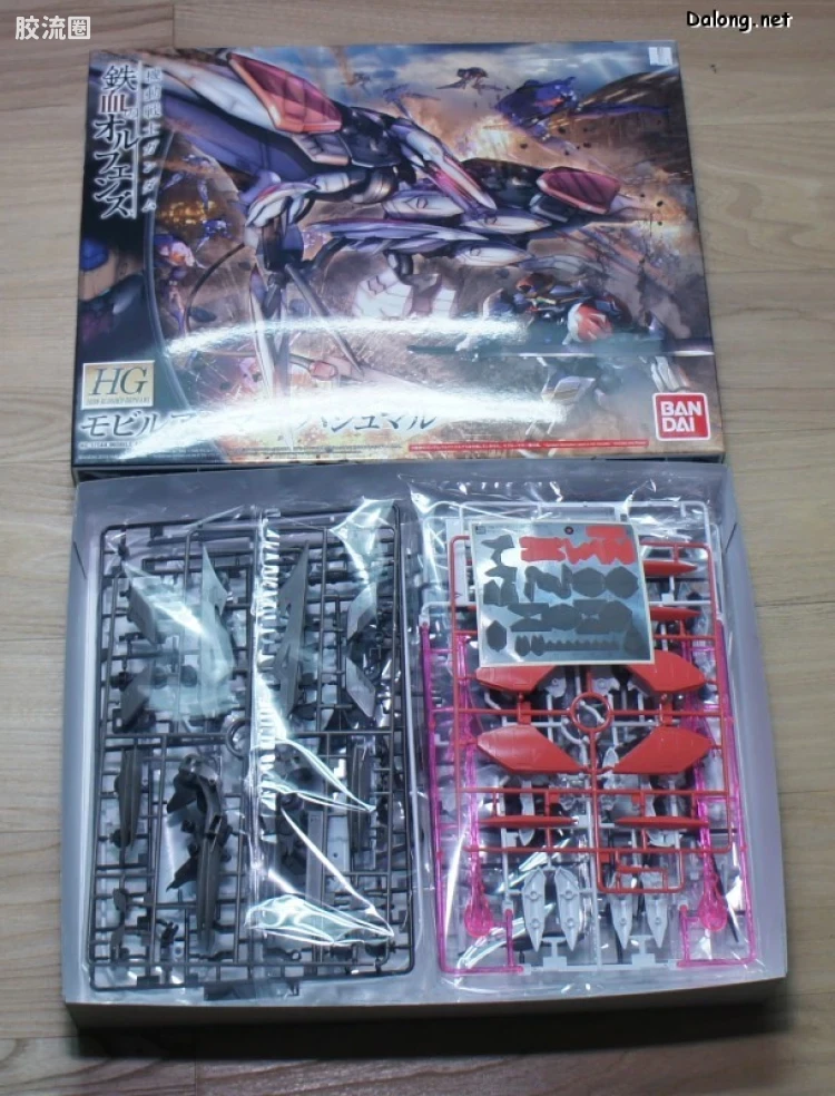 高达铁血的奥尔芬斯 HG 1/144 普通版 29 Mobile Armor主天使/哈斯蒙 - 图片